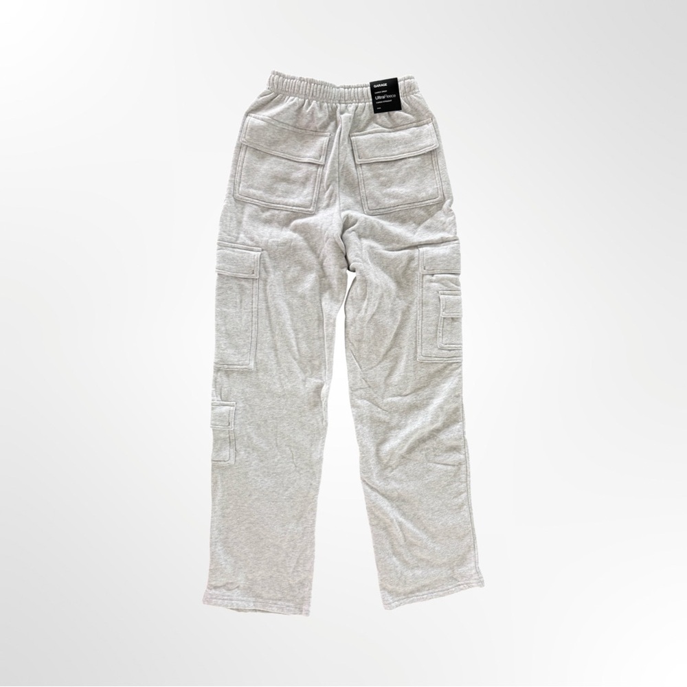 Garage UltraFleece Cargo Straight Grey Sweatpants NWT Size XS - Picture 7 of 10